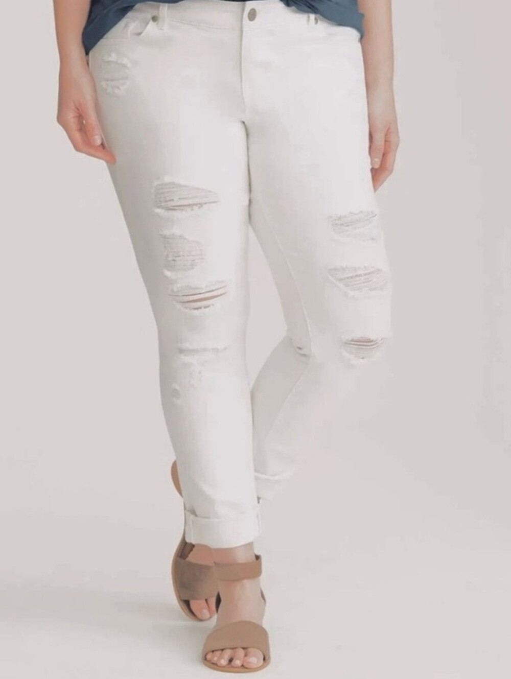 Torrid Boyfriend Distressed Jean 16R